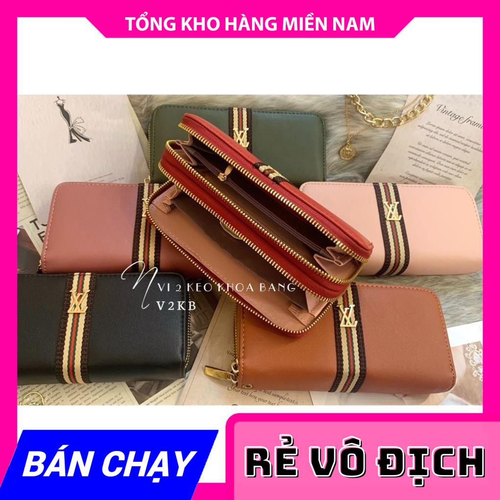 VÍ 2 KÉO PHỐI SỌC V2KB - 160 ⚡FREESHIP⚡100% ẢNH THẬT⚡ CHUYÊN SỈ - GIÁ TỐT  MY