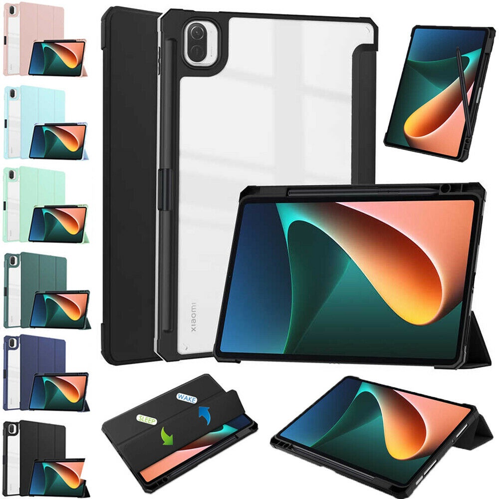 Bao Da Máy Tính Bảng Nắp Lật Có Ngăn Đựng Bút Cảm Ứng Cho Xiaomi Mi Pad 5 / Mi Pad 5 Pro Vỏ