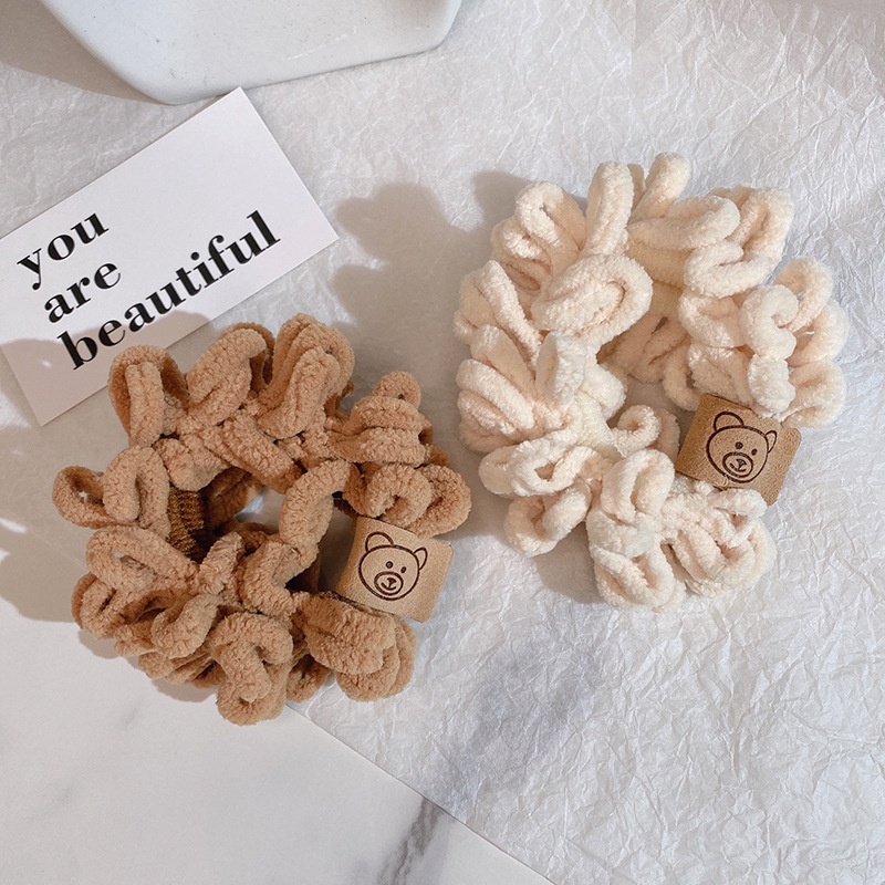 Dây cột tóc nơ SD411 màu dễ thương, cute, xinh đẹp phong cách Hàn Quốc làm phụ kiện tóc thời trang cho nữ