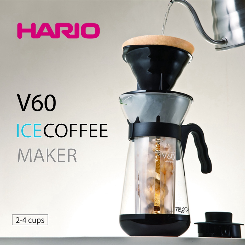 Bình Pha Cà Phê Lạnh Hario V60 Ice Coffee Maker - VIC-02