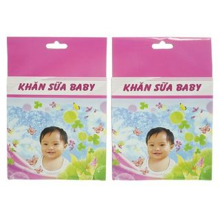 Combo 2 gói khăn sữa 4 lớp cho bé