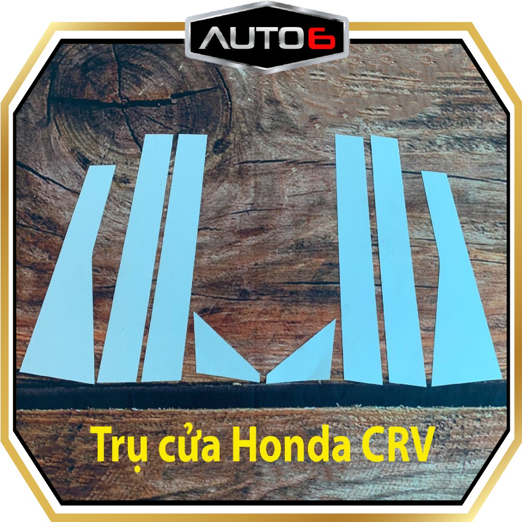 Honda CRV 2018-2022: Phim PPF dán TRỤ CỬA honda CRV&lt;Made in Việt Nam&gt; AUTO 6 - chống xước, che mờ các vết xước cũ....