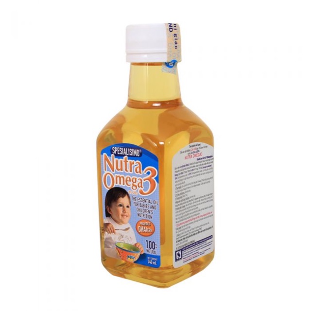 [Mẹ và bé] Dầu cá hồi Nutra Omega 3 240ml #