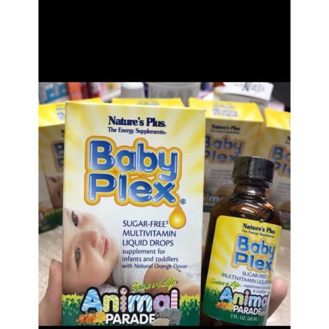 Vitamin tổng hợp Baby Plex Mỹ cho trẻ biếng ăn lọ 60 ml