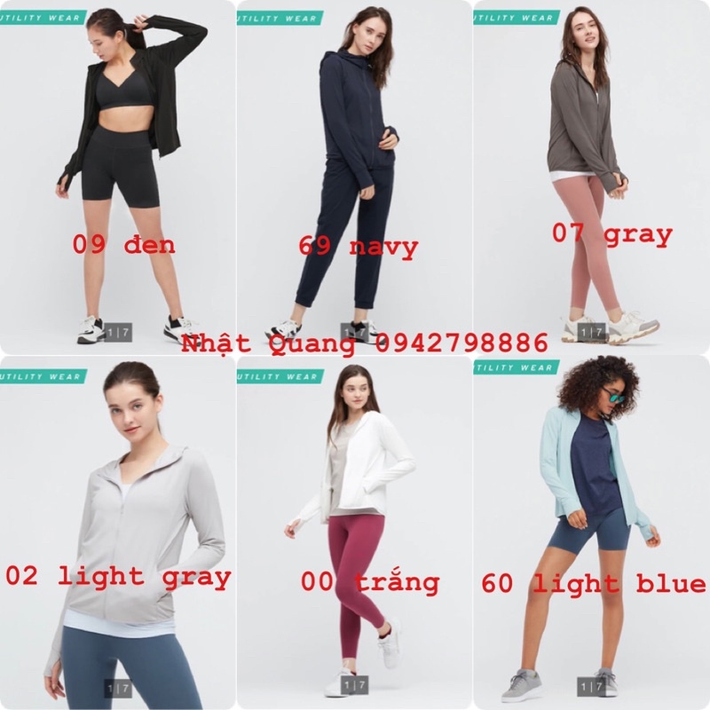 Áo chống nắng uniqlo nhật auth