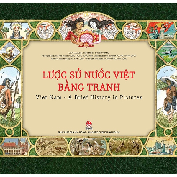 Sách - Lược Sử Nước Việt Bằng Tranh: Viet Nam - A Brief History In Pictures (Tái Bản 2019)