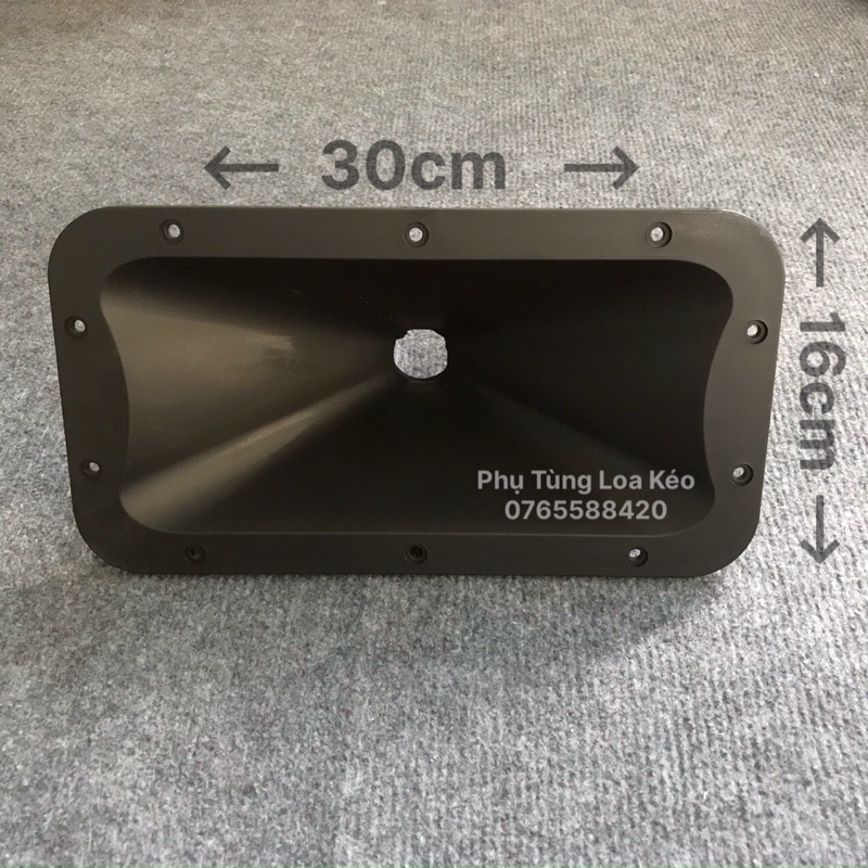 Họng Phễu Kèn 16x30cm Phễu loại dày Ren vặn treble 250 350 450
