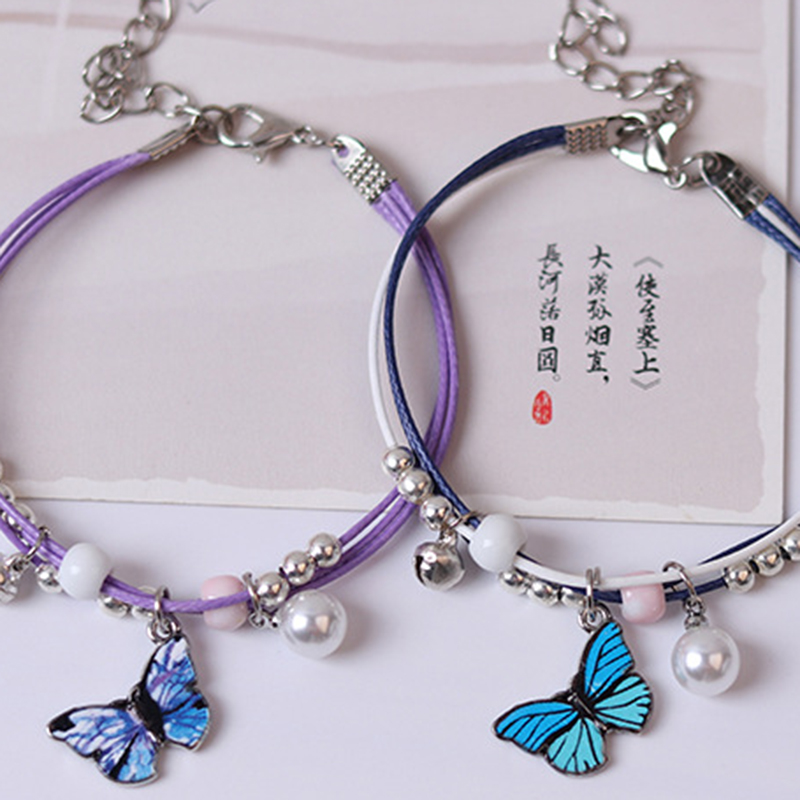 Vòng Tay Hình Bướm Xinh Xắn Dành Cho Các Cặp Đôi