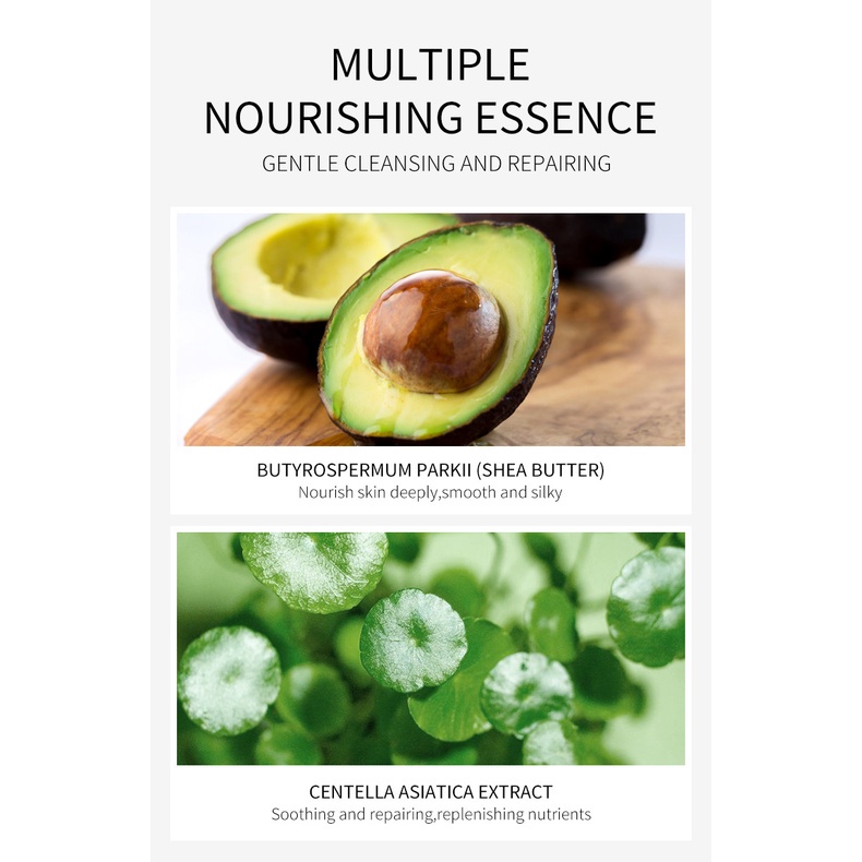 Tẩy Tế Bào Chết Bơ Hạt Mỡ Nhẹ Làm Sạch Da Mặt Và Cơ Thể Lỗ Chân Lông Sừng Bùn 1 Miếng | BigBuy360 - bigbuy360.vn