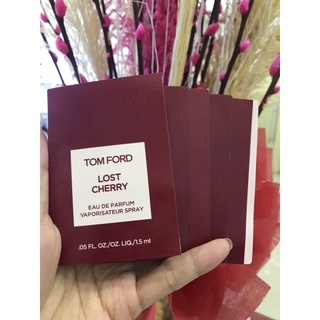 vial nước hoa t.o.m f.o.r.d  lost cherry edp 2ml(auth)