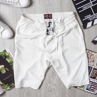 Quần short đùi nam chất liệu đũi lụa mềm mát