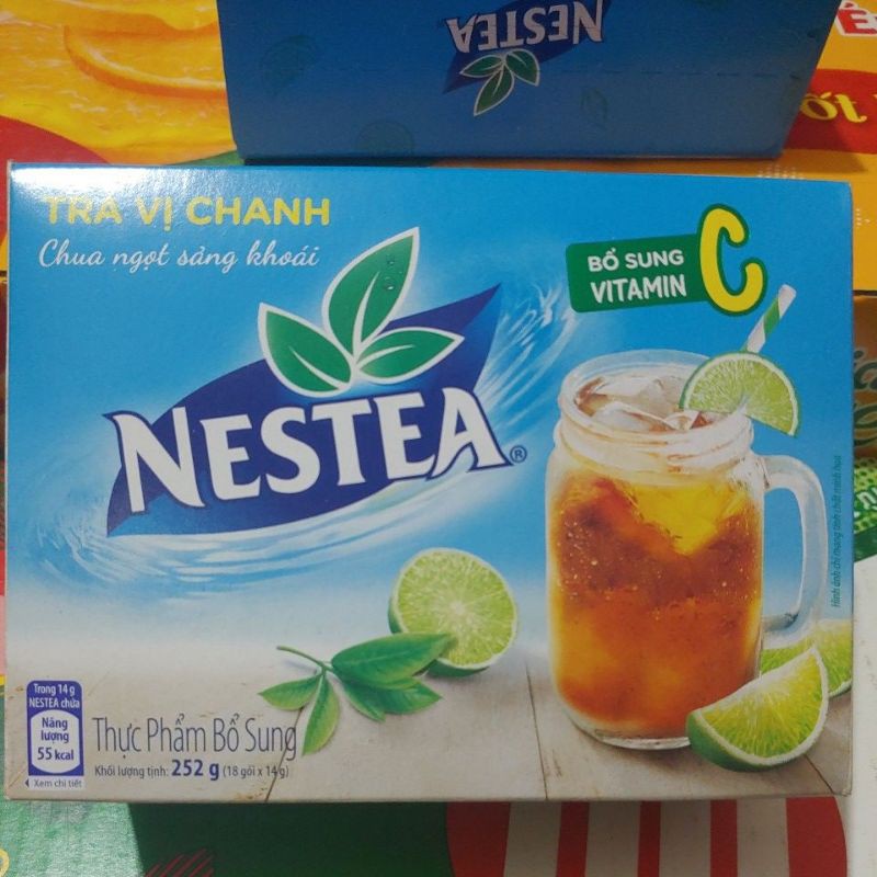 Trà vị chanh Nestea hộp 18 gói