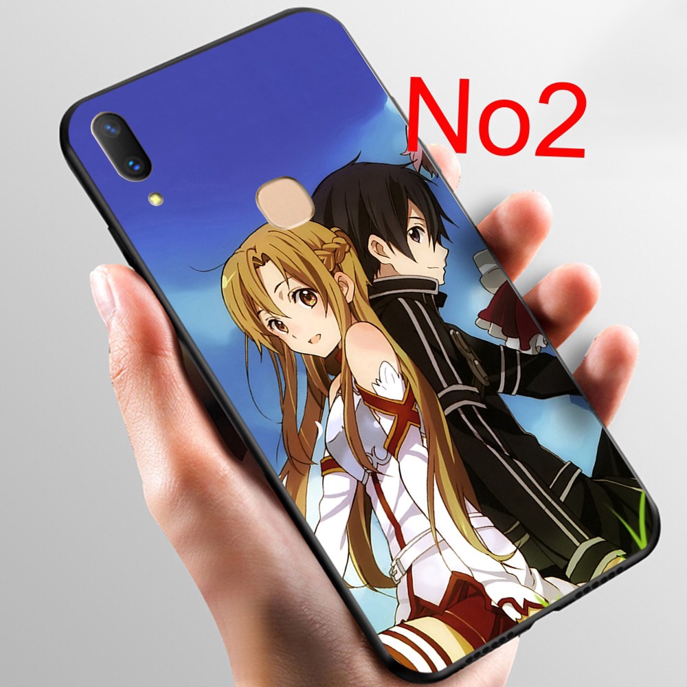 Ốp Điện Thoại Dẻo Họa Tiết Hoạt Hình Sword Art Online Cho Huawei Nova 2i 3 3i 4 4e 5i 5t 7 Se Pro 4no