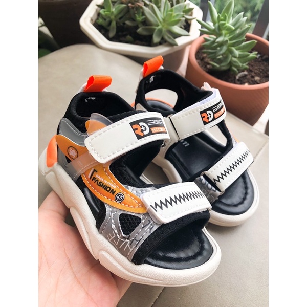 Giày sandal bé trai, bé gái có 3 màu-2