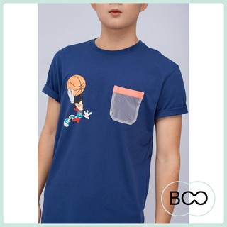 Áo Phông Nam Fit Mickey Dunking Boo