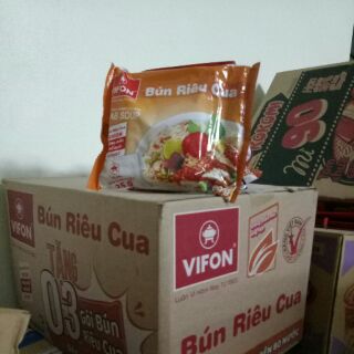 Thùng bún riêu cua Vifon 33 gói