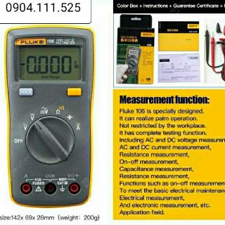 Đồng hồ vạn năng FLuke 106