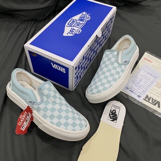 GIÀY VAN.S CARO BLUE CHECKBOT 1:1 SC ( FULL BOX + FREE SHIP )