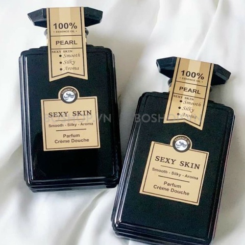 Sữa tắm dưỡng ẩm lưu hương nước hoa pháp sexyskin 600ml Pháp