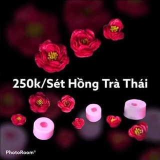 Khuôn silicon hoa Hồng Trà làm bánh rau câu 4D