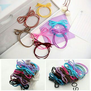 Cột / Buộc tóc nơ nhiều màu 🌈
