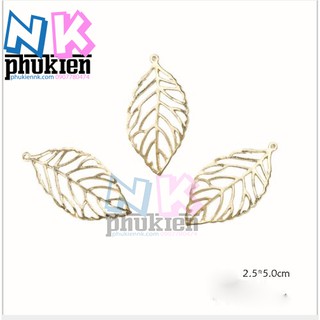Phụ kiện kim loại hình chiếc lá loại lớn 2k/chiếc