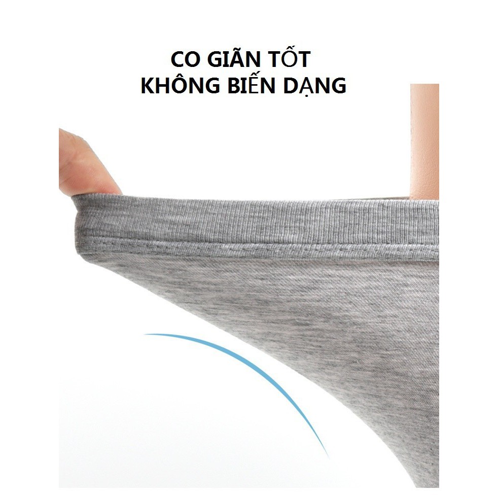 H7071 - Quần lót nam boxer cotton 4 chiếc giá 350k