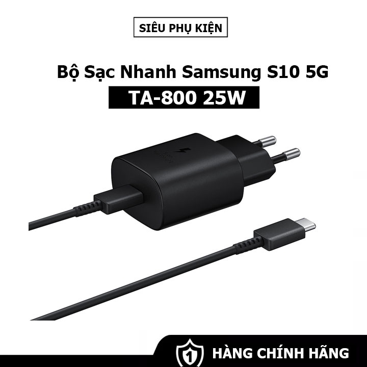 Bộ Sạc Nhanh Samsung Galaxy S10 5G - Chính Hãng