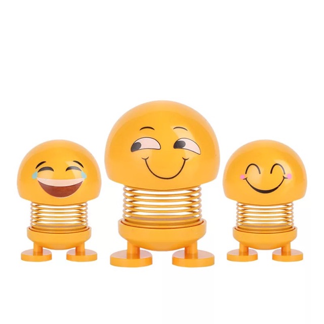 Thú nhún emoji lò xo vui nhộn ( bán từ 3 em)
