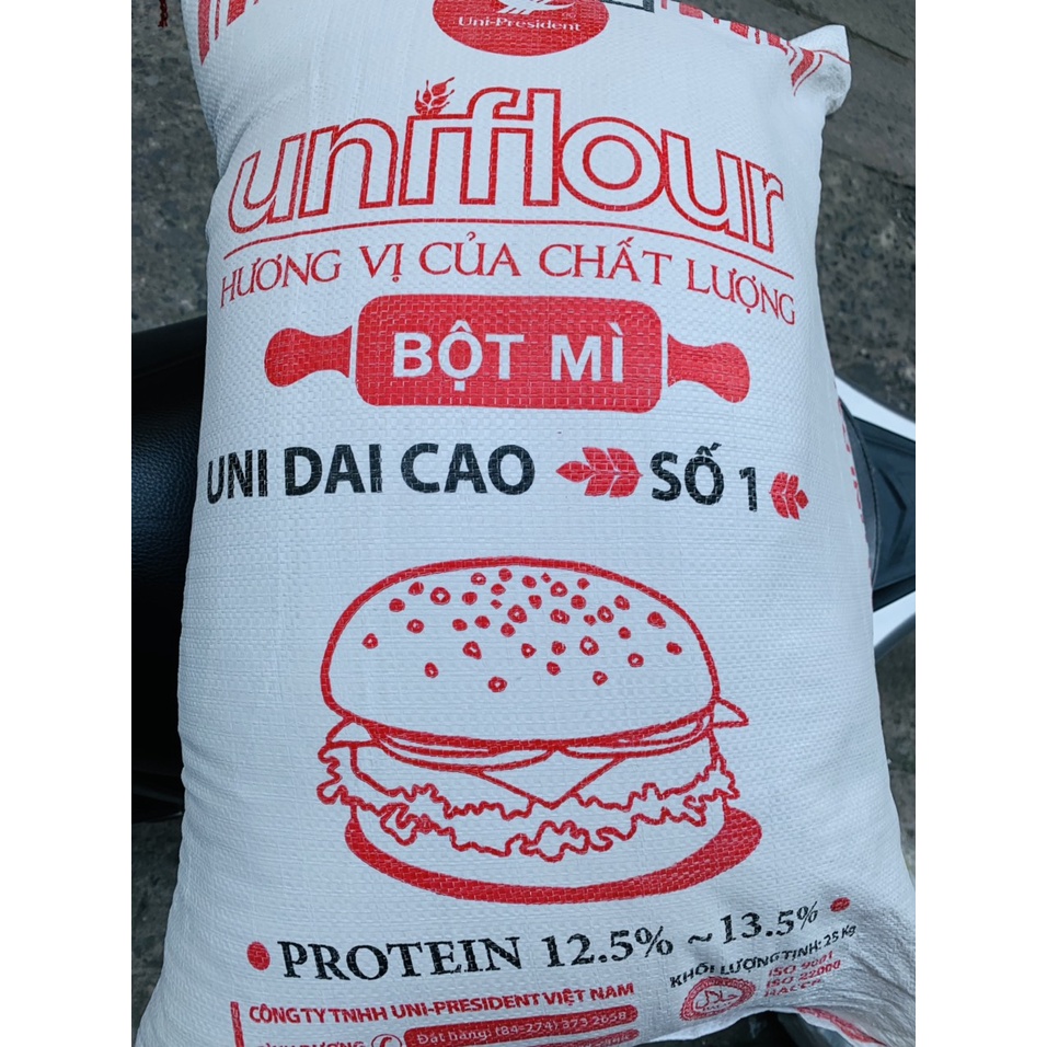 BỘT MÌ UNI DAI CAO SỐ 1 bao 25kg