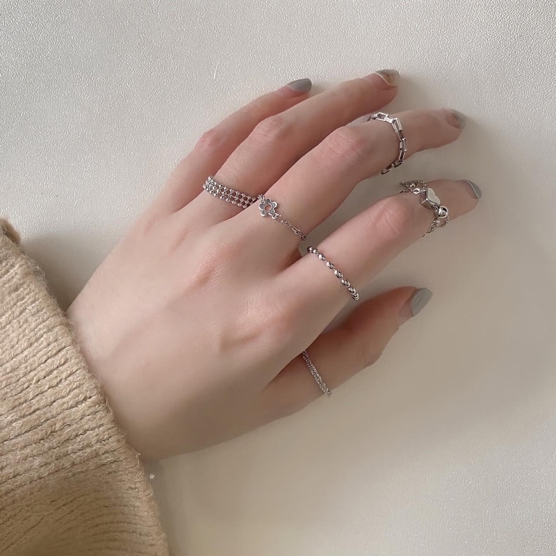 Nhẫn dây rút freesize