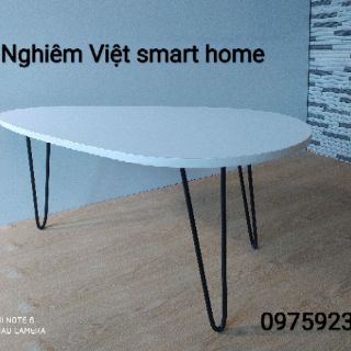 Bàn trà sofa chân sắt