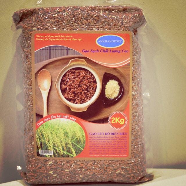 (2kg) Gạo lứt đỏ Điện Biên | BigBuy360 - bigbuy360.vn
