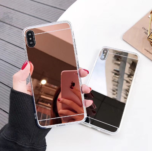 ốp OPPO TPU Soft Cover OPPO Reno 2 A12 Realme C3 5 5i 6i C2 A1K F11 Pro F9 Pro A5S A7 A12E A3S A5 ốp lưng Mirror Phone Case ốp điện thoạiOPPO Reno2 RealmeC3 Realme5 Realme5i Realme6i RealmeC2 F11Pro F9Pro