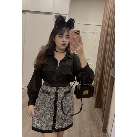 Chân Váy Dạ Tweet Maii Thươngg Bigsize | BigBuy360 - bigbuy360.vn