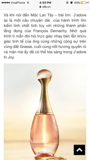 [Mini] Nước hoa nữ J'adore in Joy by DIOR