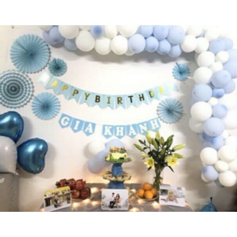 Chữ cái ghép tên bé