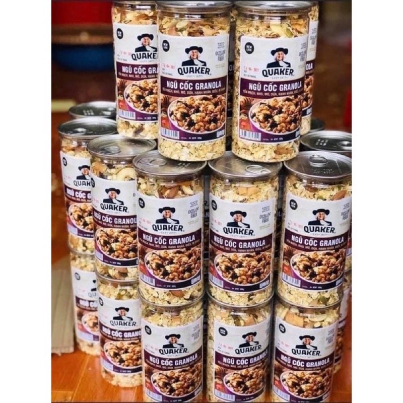 500Gr Ngũ cốc vị Nướng Mật Ong Mix Hạt Dinh dưỡng Granola Ăn Kiêng,Giảm Cân