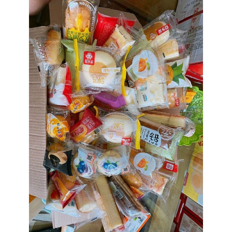 MIX 1KG BÁNH TƯƠI HOT HIT