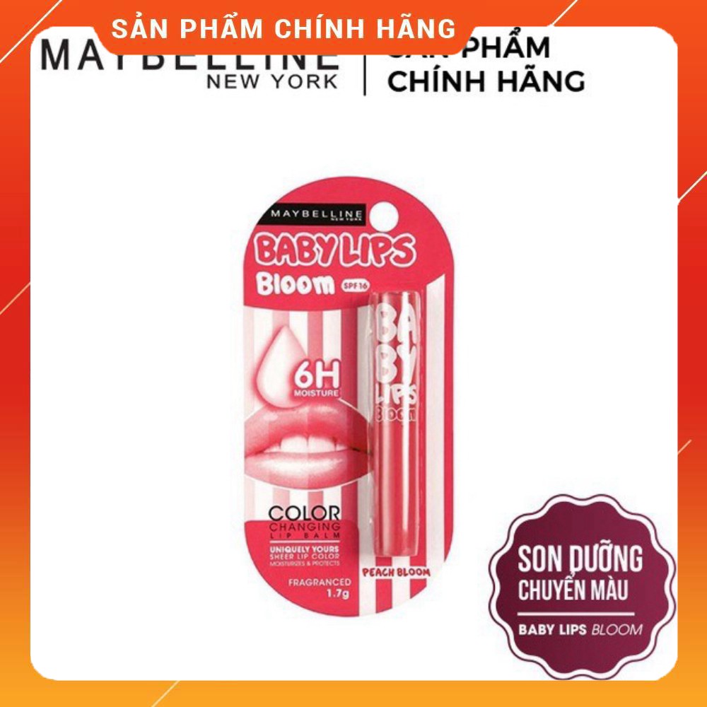 Son dưỡng môi Baby Lips Bloom Maybelline New York có chống nắng 1.7g SPF 16 Mĩ Phẩm Gía Sỉ 89