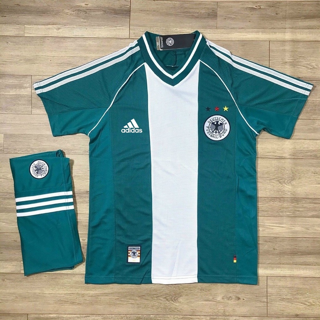 Áo Bóng Đá ĐỘI TUYỂN ĐỨC - Chuẩn Mẫu Thi Đấu-Đen - Vải Polyeste Siêu Thoáng-Siêu Bền