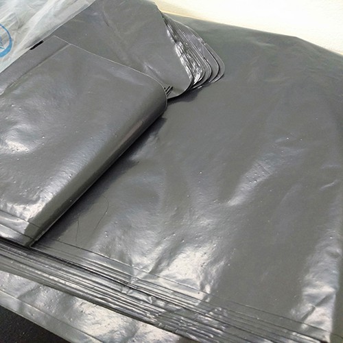 (10 túi) Túi nilon đen đựng rác, đóng hàng có quai loại đựng 5kg, 10kg