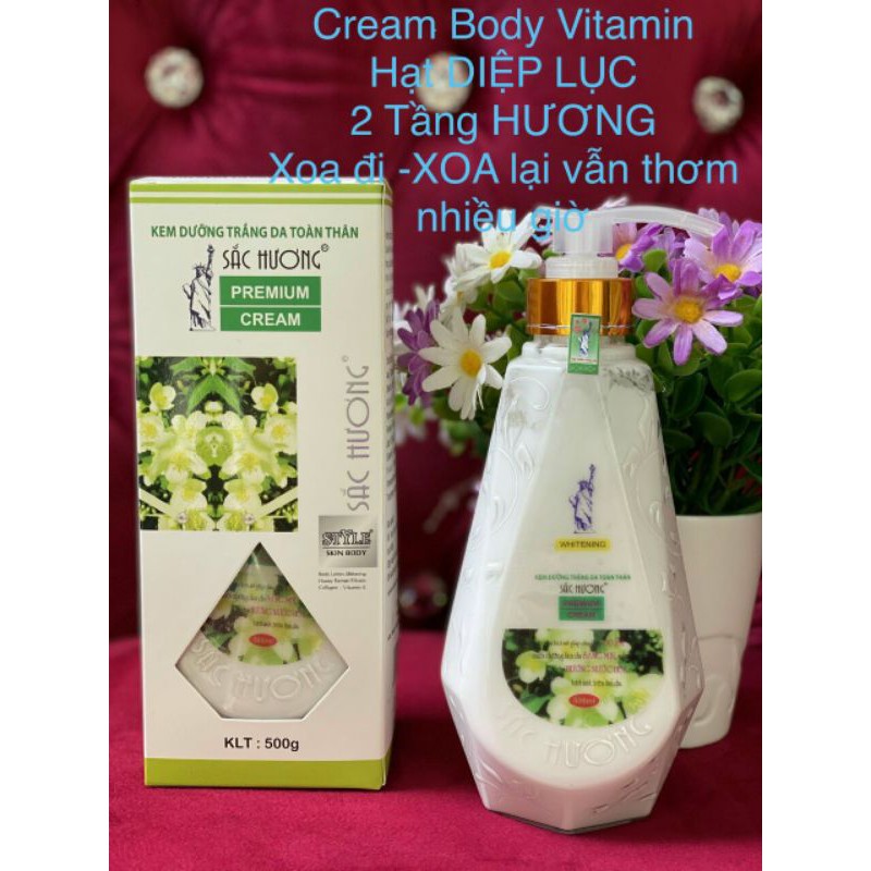 Kem dưỡng toàn thân sắc hương 500ml