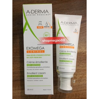 Kem làm mềm da,giảm khô da Aderma Exomega