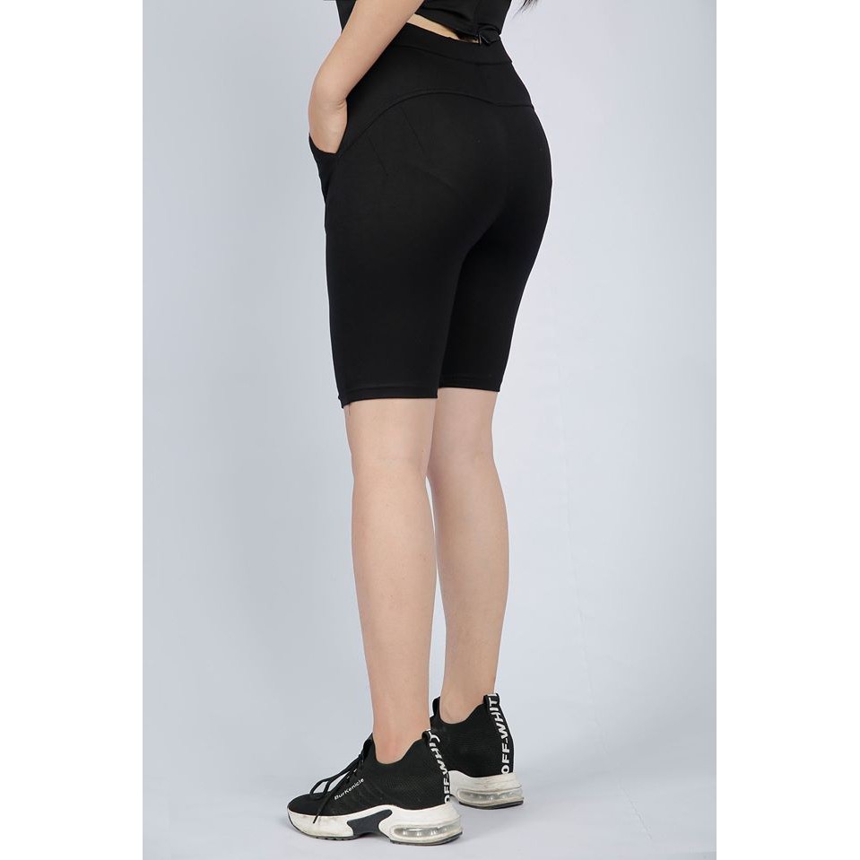 Quần Legging Ngố Cạp Chun Chất Dày Dặn Form Ngắn Ôm Khít SWEETHOME | BigBuy360 - bigbuy360.vn