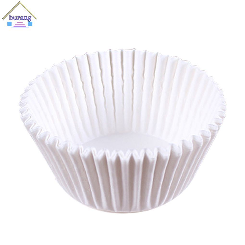 Bộ 100 Cốc Giấy Lót Bánh Cupcake Chống Thấm Dầu Nhiều Màu Sắc