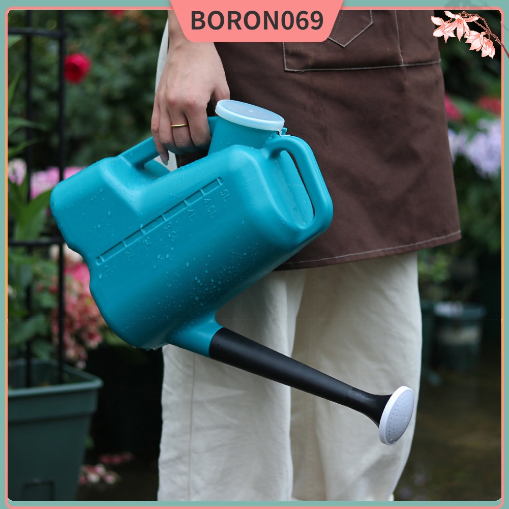 Tưới nước Có thể Long Vòi Tốt Niêm phong Thùng tưới nhựa 3L có nắp đậy cho vườn cây trồng hoa Boron069
