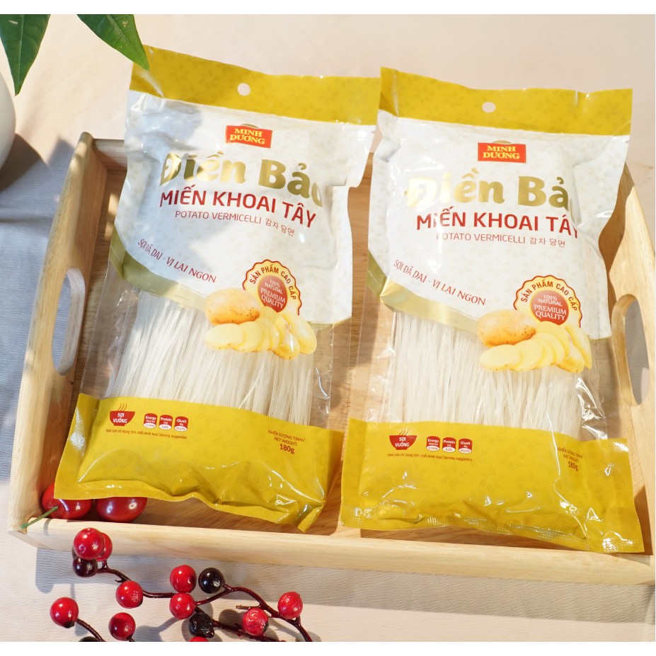 Combo 2 gói Điền Bảo Miến Khoai Tây 180g - Hàng chính hãng Minh Dương