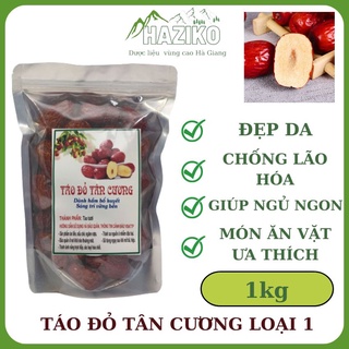Táo đỏ sấy khô 1kg táo khô Tân Cương món ăn vặt ưa thích của các chị em đẹp da giảm cân dưỡng nhan chống lão hóa