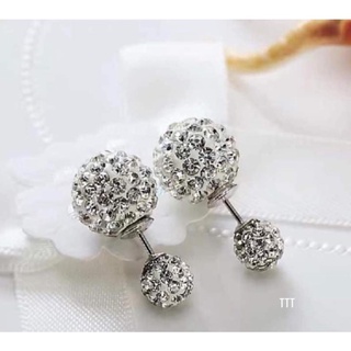 Bông tai dio pha lê bạc cho nữ về rất nhiều